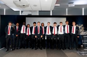 Official: After making PL2 debut at 16, Nigerian forward signs new deal with Man Utd 